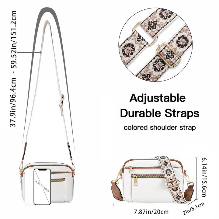 Cora | Refined Leather Crossbody Bag