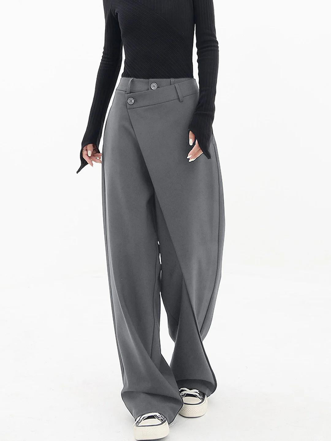 Giselle™ Asymmetric Baggy Trousers