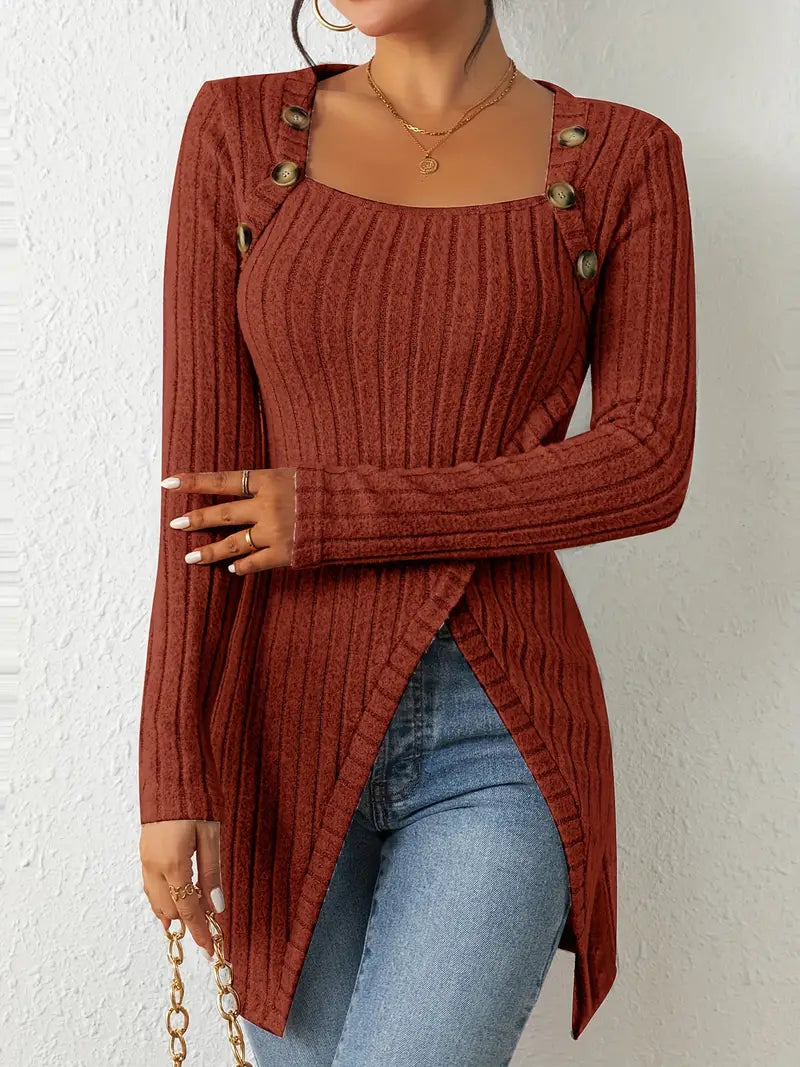 Adley™ | Stylish Button-Up Cardigan Sweater