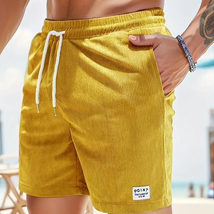 Johnny­­­™ - Ribbed Men's Shorts