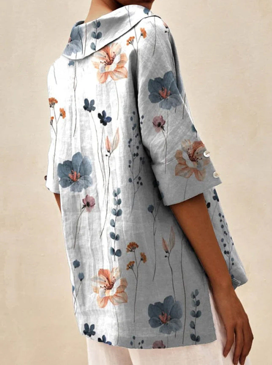Lina™ | Lightweight V-Neck Summer Top