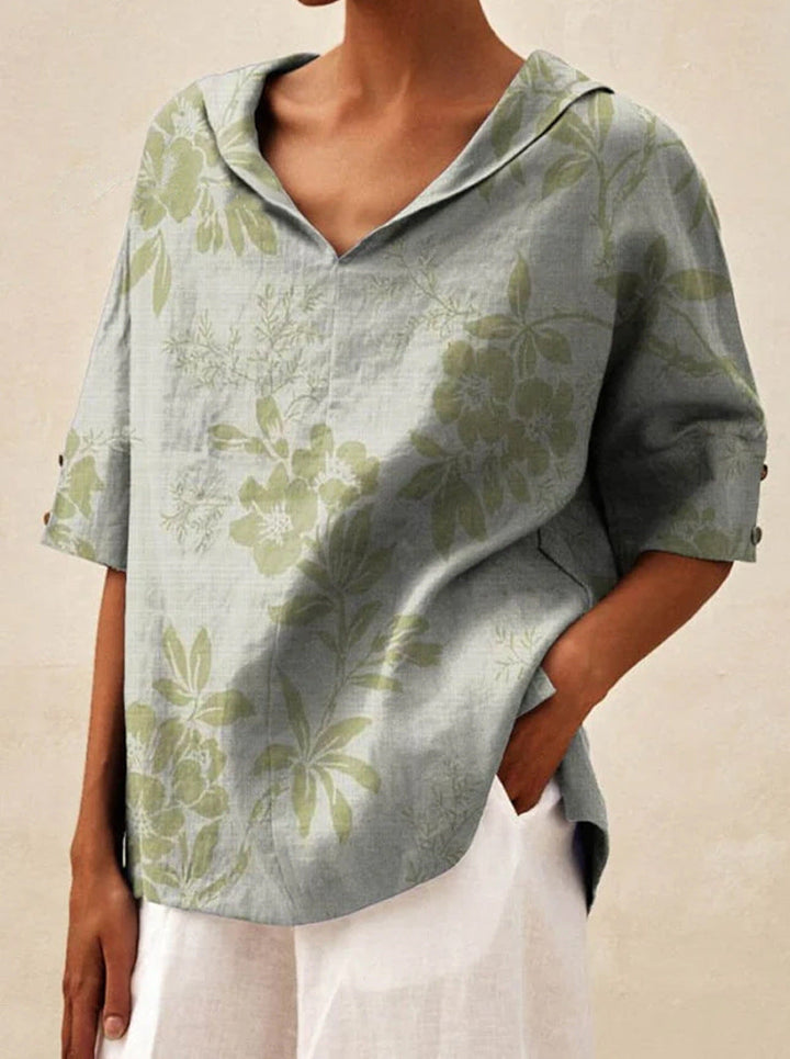 Lina™ | Lightweight V-Neck Summer Top