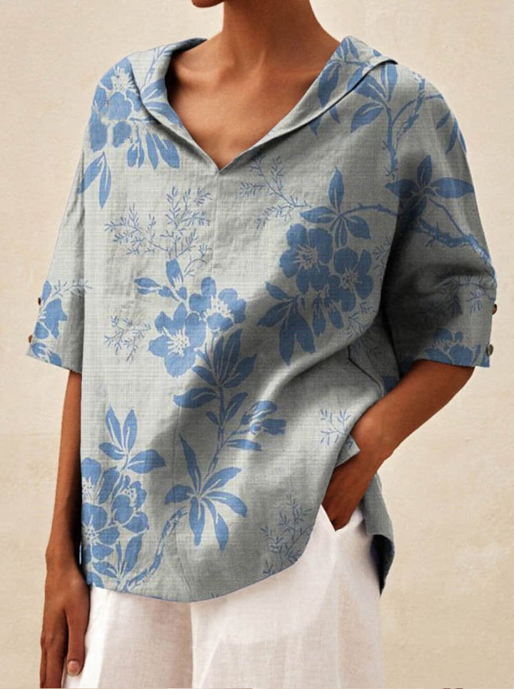Lina™ | Lightweight V-Neck Summer Top