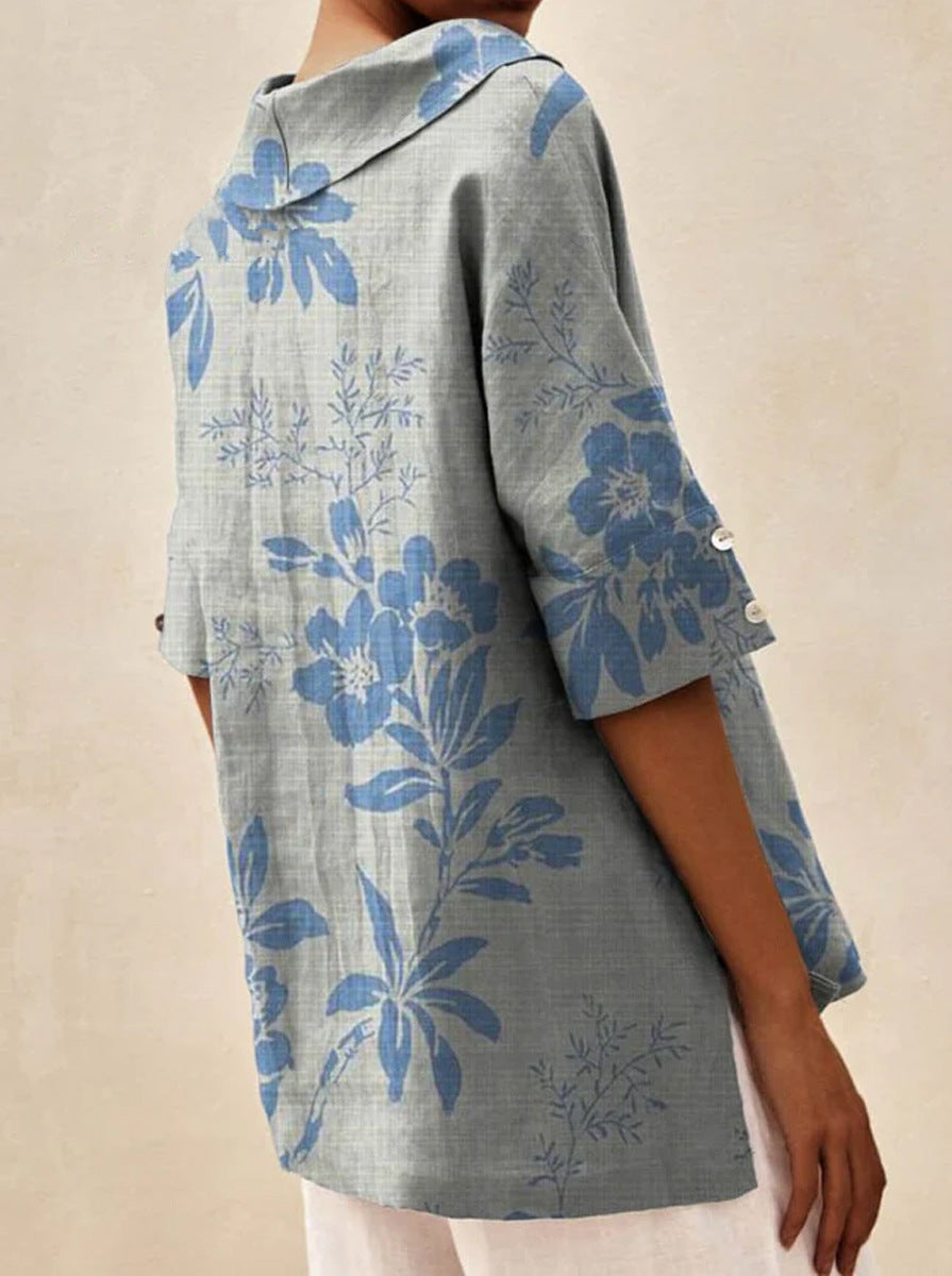 Lina™ | Lightweight V-Neck Summer Top