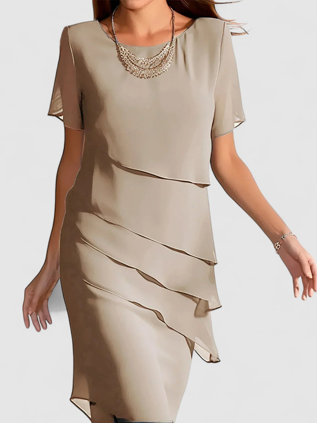 Lizza™ | Elegant Layered Dress