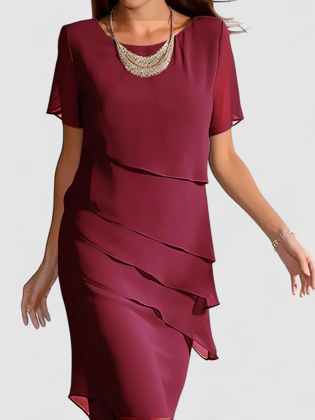 Lizza™ | Elegant Layered Dress