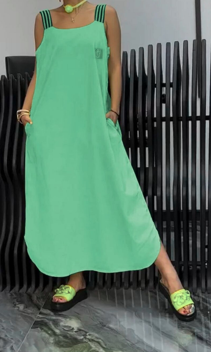 Comfy™ - Shoulder Strap Suspender Dress