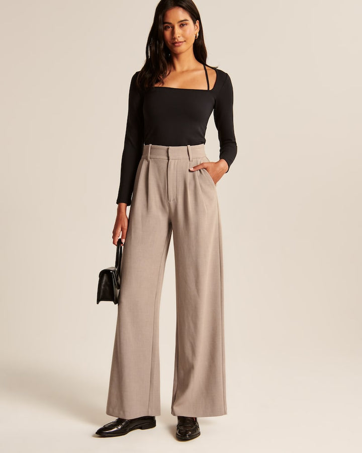 Claudia™ Wide-Leg Elephant Trousers