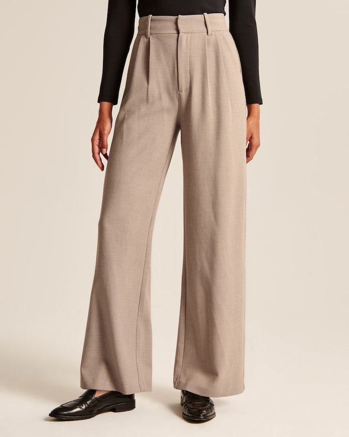 Claudia™ Wide-Leg Elephant Trousers