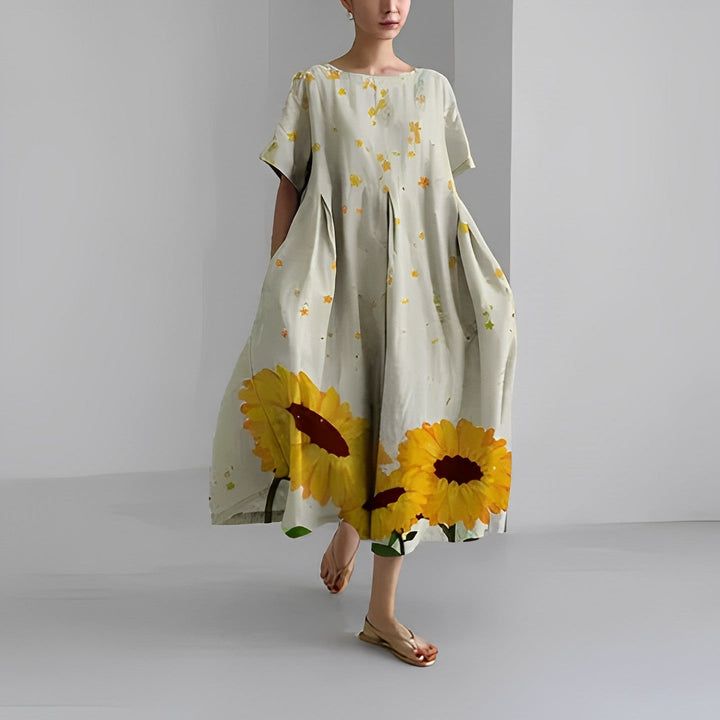 Clara™ | Effortless Boho Floral Dress