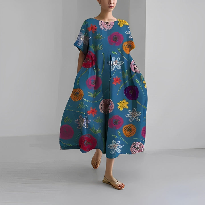 Clara™ | Effortless Boho Floral Dress