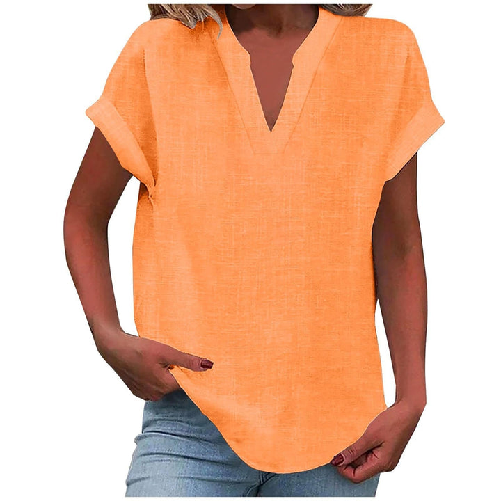 Meliora™ | Relaxed V-Neck Blouse
