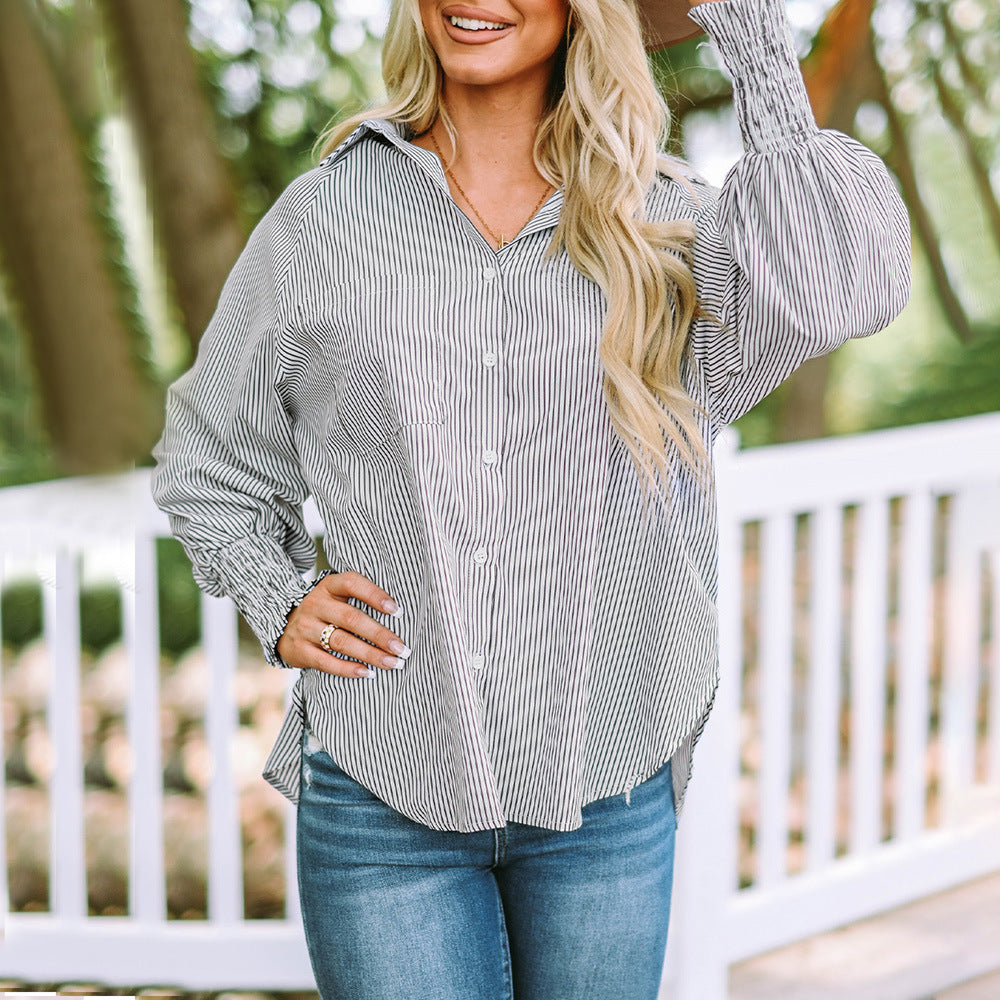 Nora™ | Relaxed Button-Up Shirt