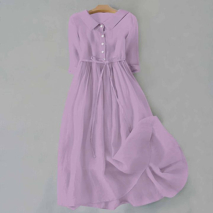Alessa™ -  Casual Button-up Dress