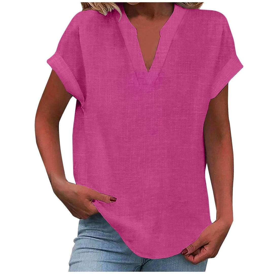 Meliora™ | Relaxed V-Neck Blouse