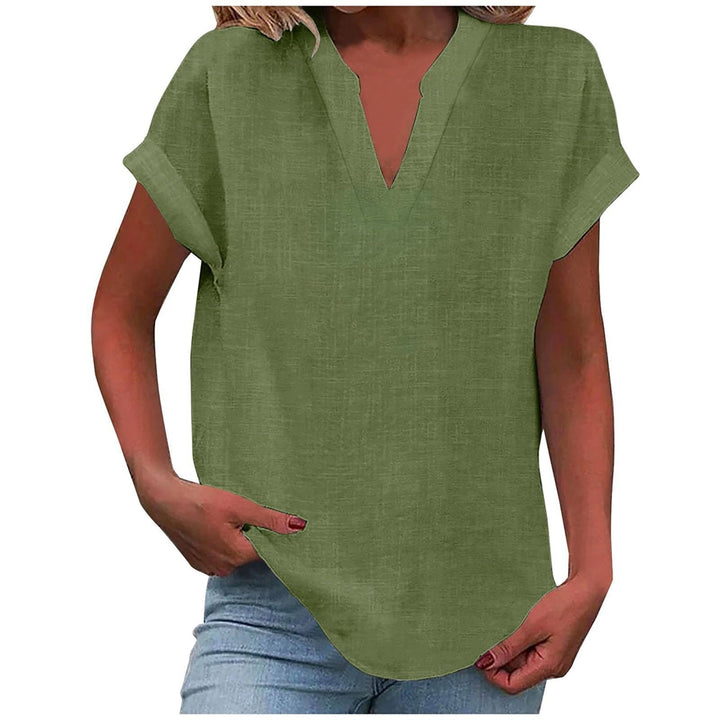 Meliora™ | Relaxed V-Neck Blouse
