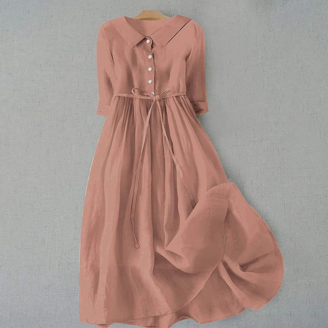 Alessa™ -  Casual Button-up Dress