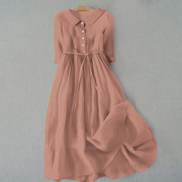 Alessa™ -  Casual Button-up Dress