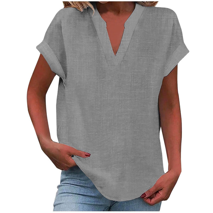 Meliora™ | Relaxed V-Neck Blouse