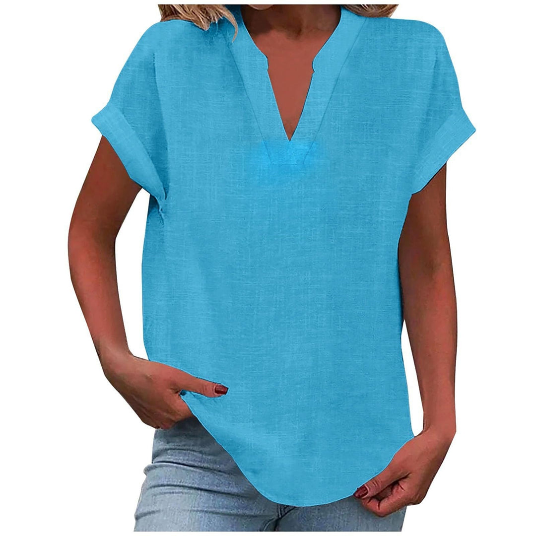 Meliora™ | Relaxed V-Neck Blouse