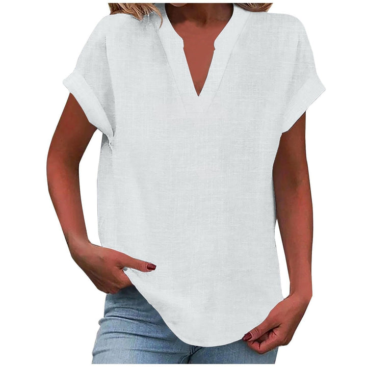 Meliora™ | Relaxed V-Neck Blouse
