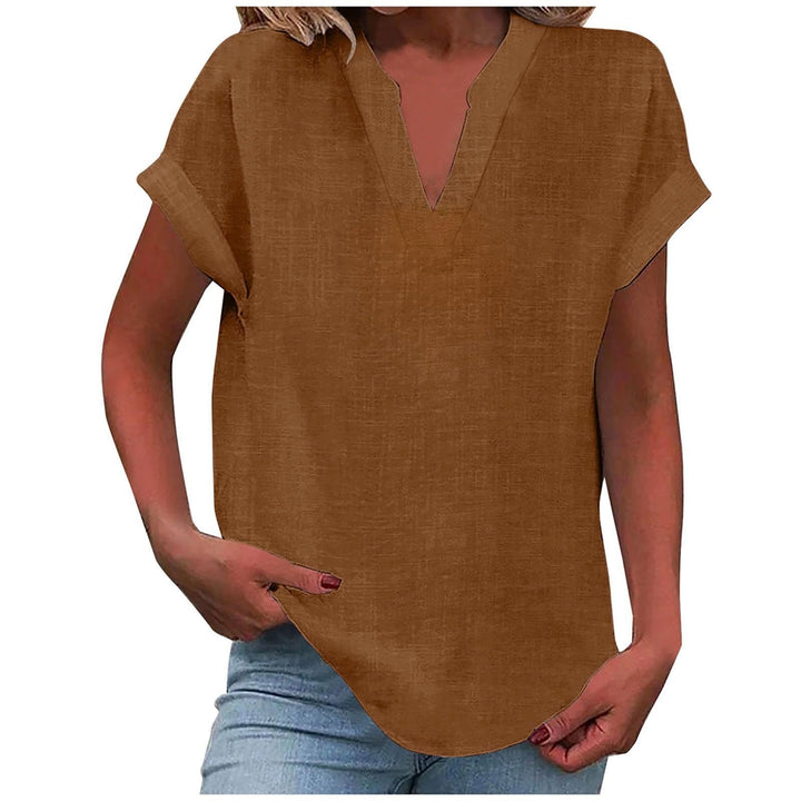 Meliora™ | Relaxed V-Neck Blouse
