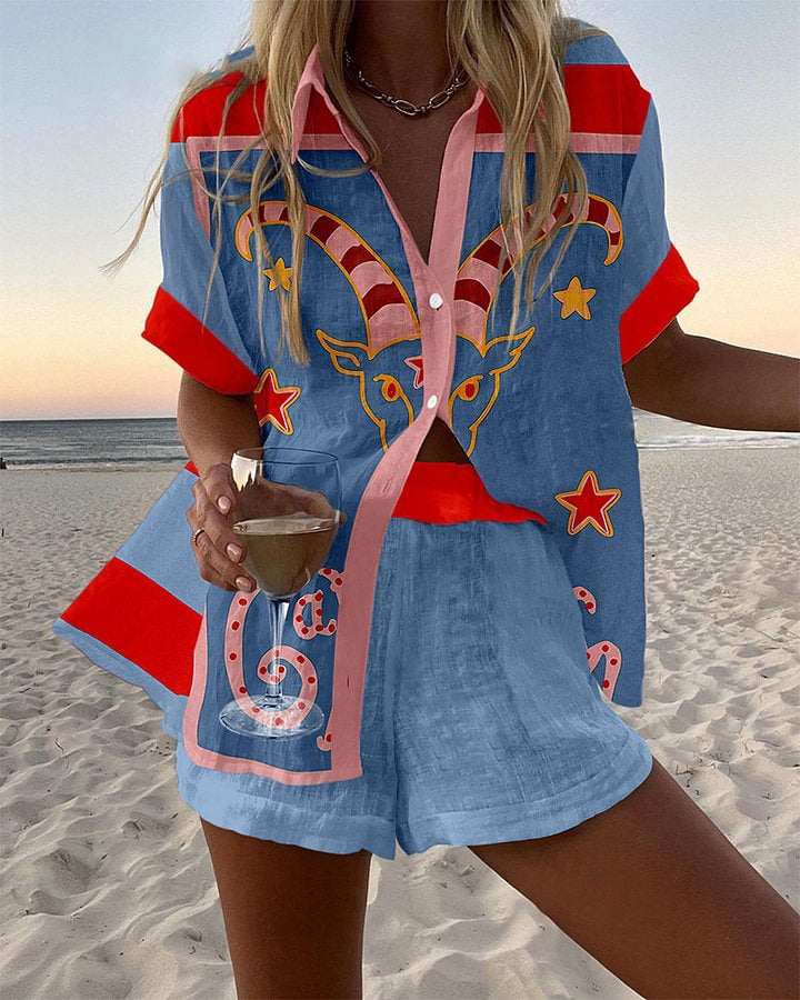 Eloise™ | Playful Summer Print Co-Ord Set
