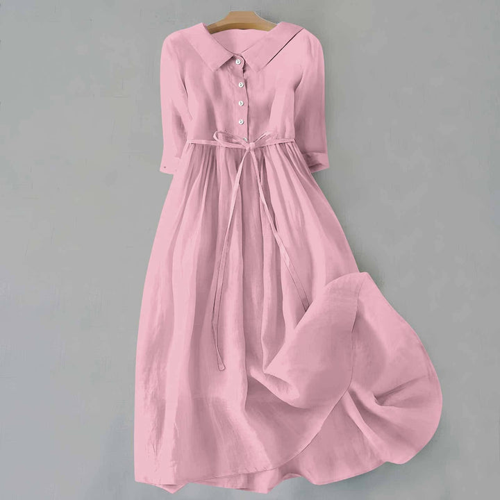 Alessa™ -  Casual Button-up Dress