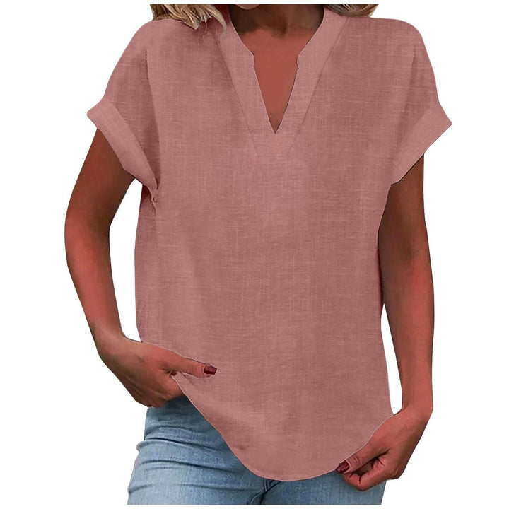 Meliora™ | Relaxed V-Neck Blouse