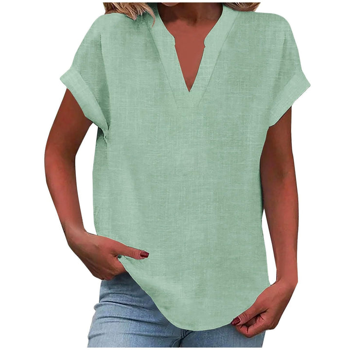 Meliora™ | Relaxed V-Neck Blouse