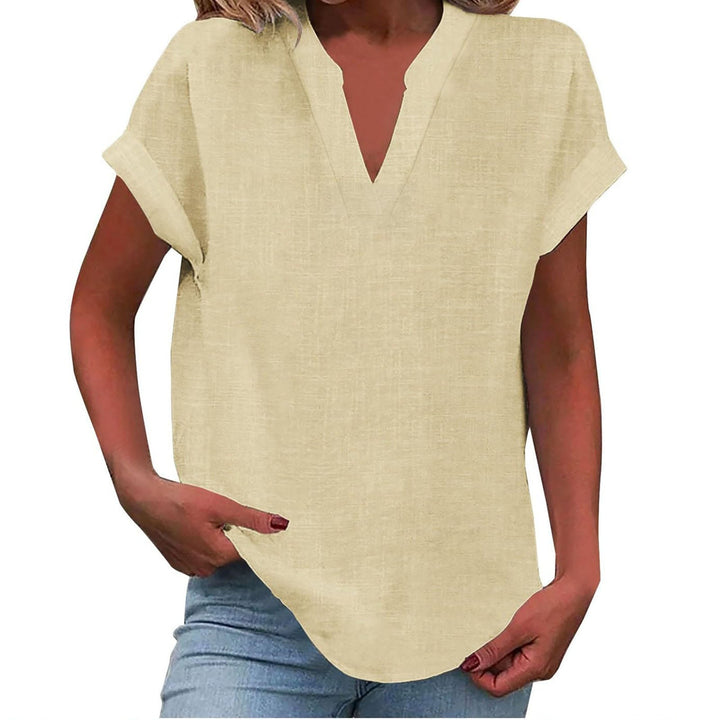 Meliora™ | Relaxed V-Neck Blouse