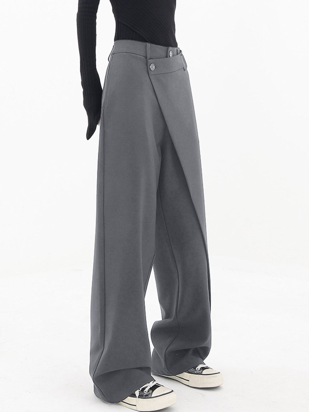 Giselle™ Asymmetric Baggy Trousers