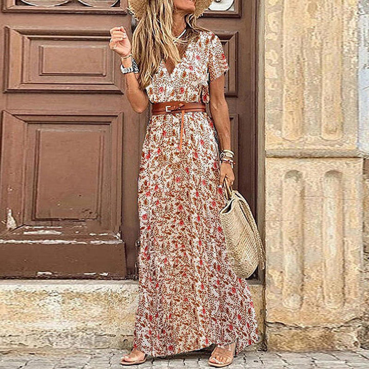 Cienna™ | Boho Belted Maxi Dress