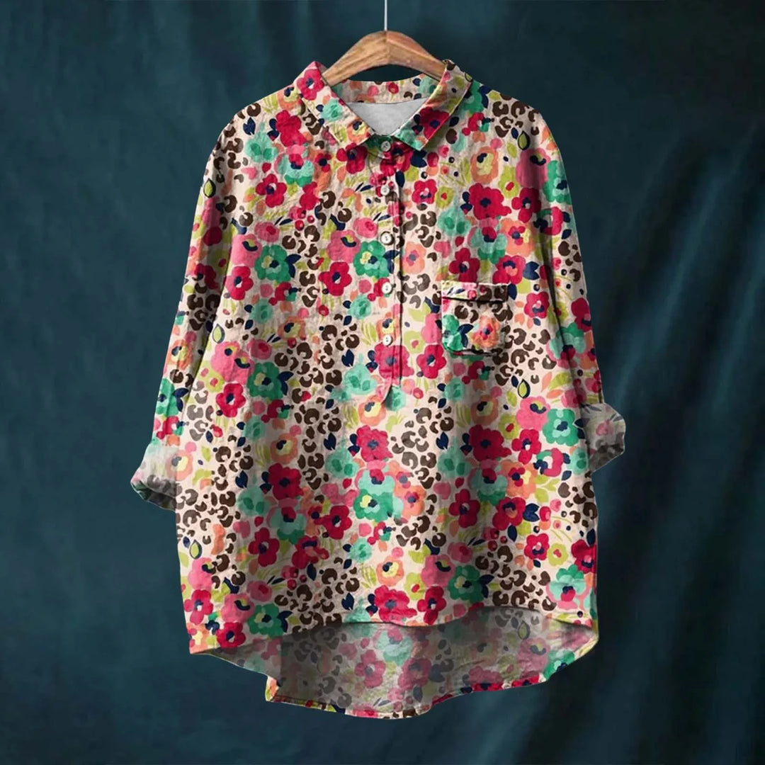 Amber | Printed Polo