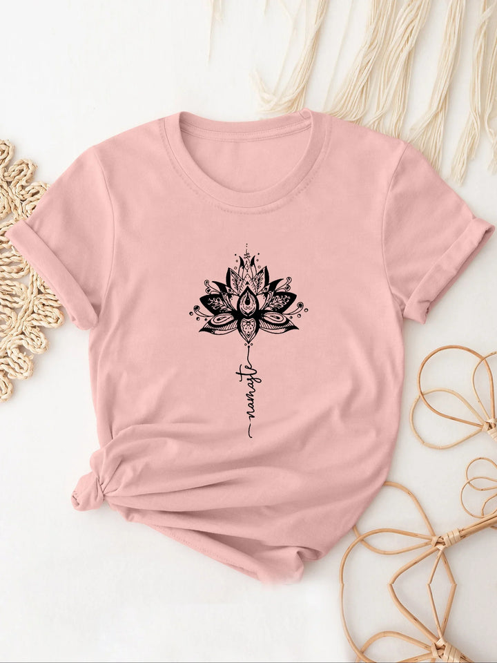 Casey | Bloom Script Tee