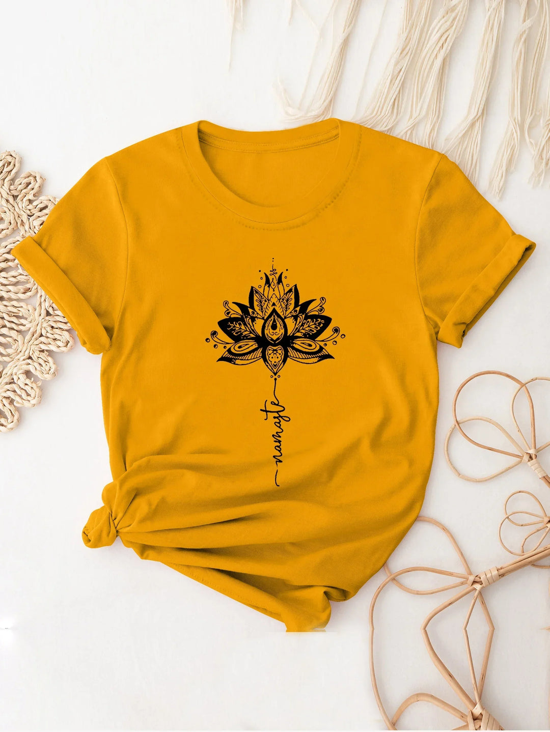 Casey | Bloom Script Tee