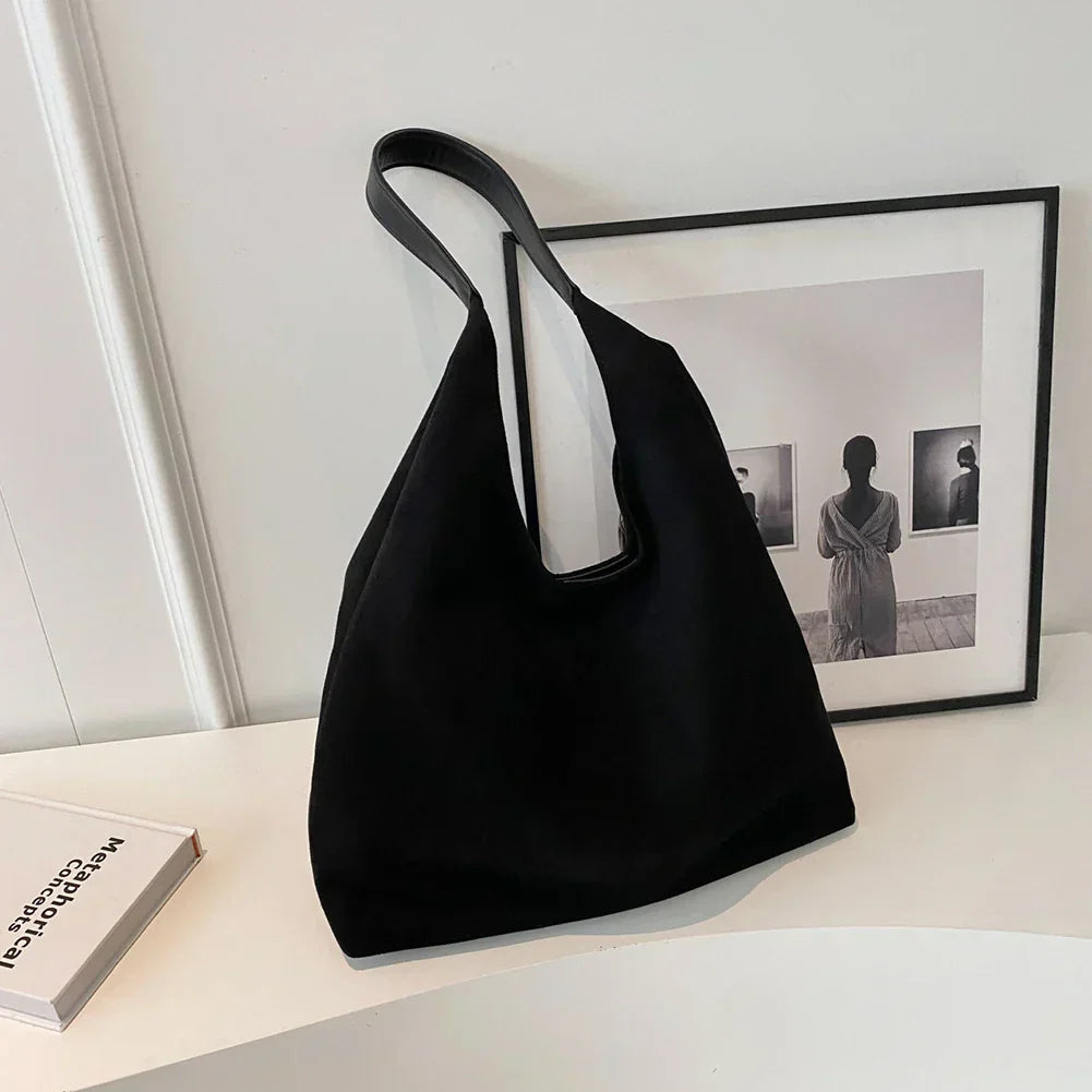 Halle | Suede Soft-Tote Bag