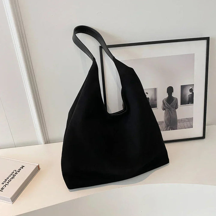 Halle | Suede Soft-Tote Bag