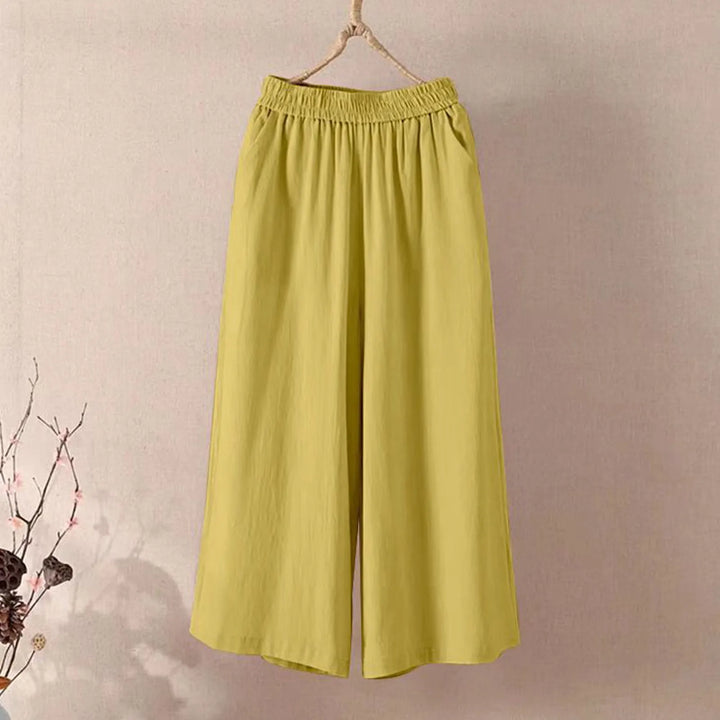 Ciara™ | Lightweight Wide-Leg Pants with Pockets