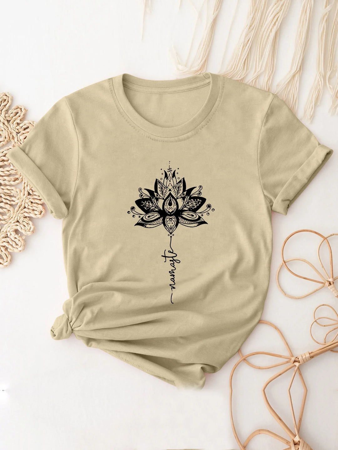 Casey | Bloom Script Tee