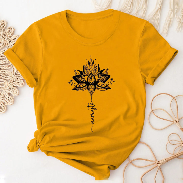 Casey | Bloom Script Tee