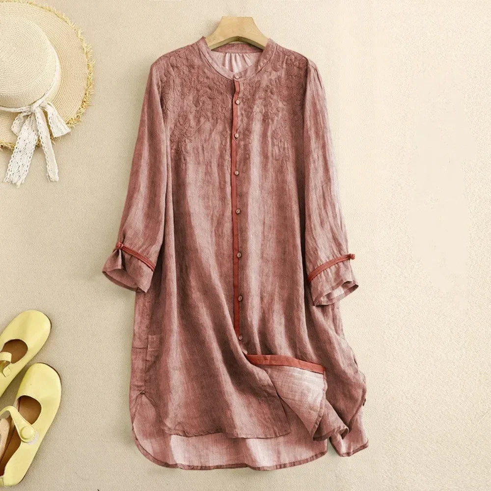 Phanie | Graceful Button-Up Tunic