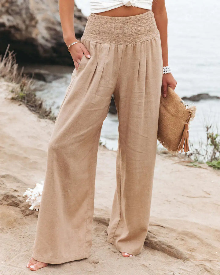 Talia™ | Distressed Casual Pants