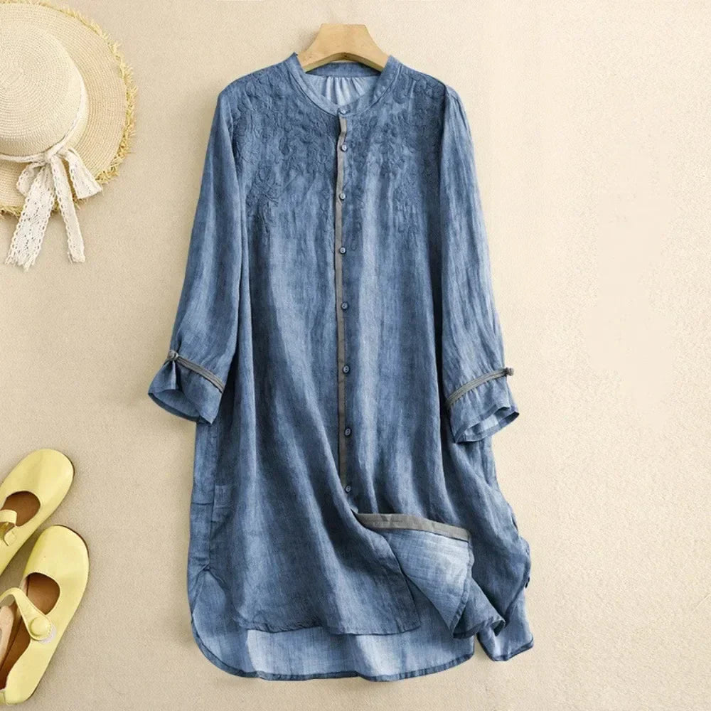 Phanie | Graceful Button-Up Tunic