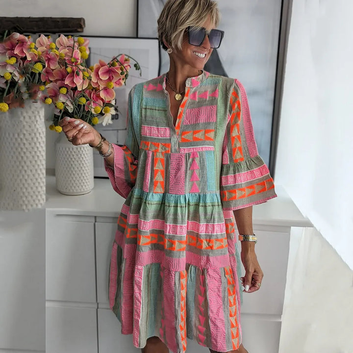 Juliane™ | Flowy Boho Style Summer Dress