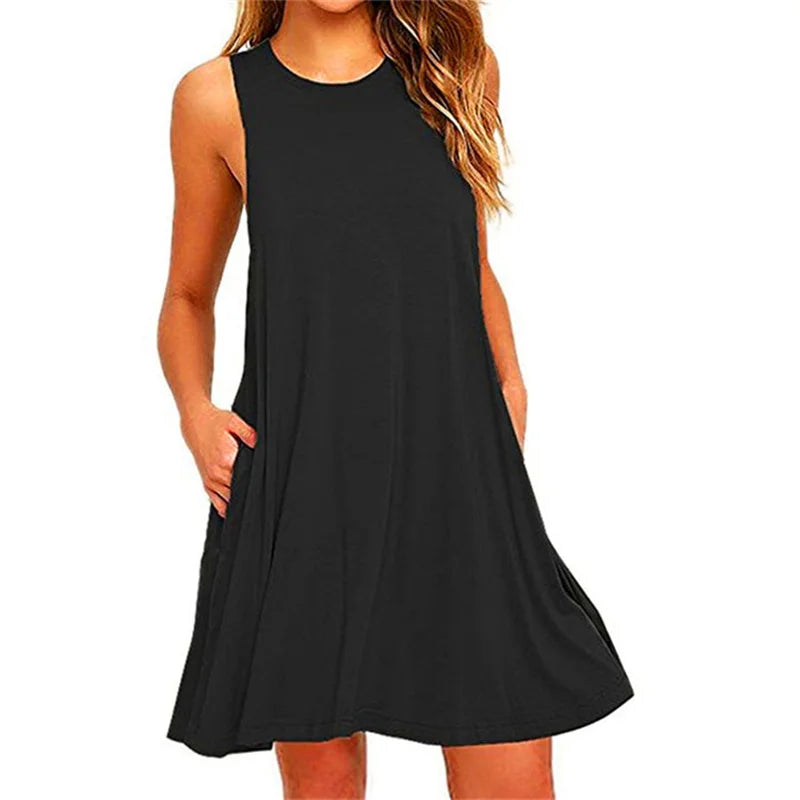 Zerina™ | Sleeveless Summer Mini Dress