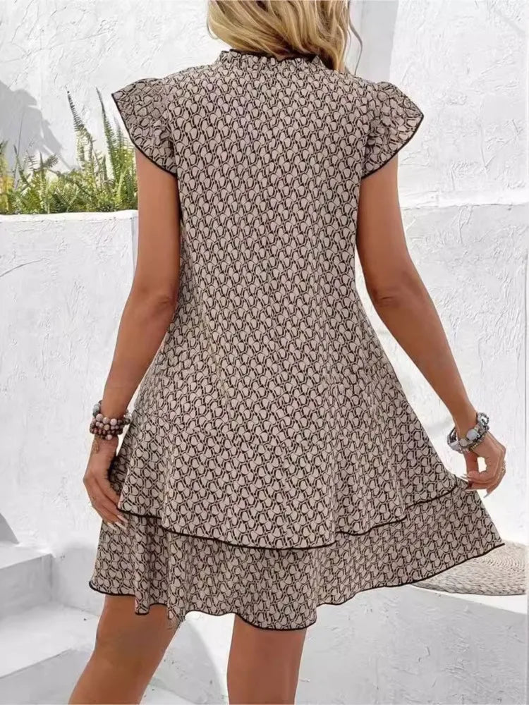 Ramira | Ruffle Hem Summer Dress