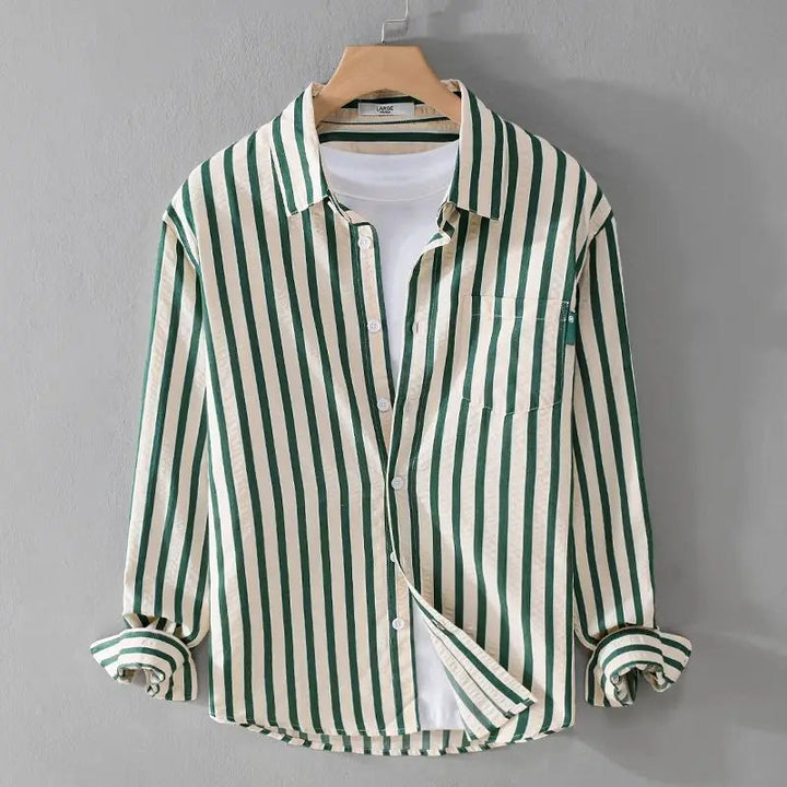 Joanna | Stylish Striped Button-Down Shirt