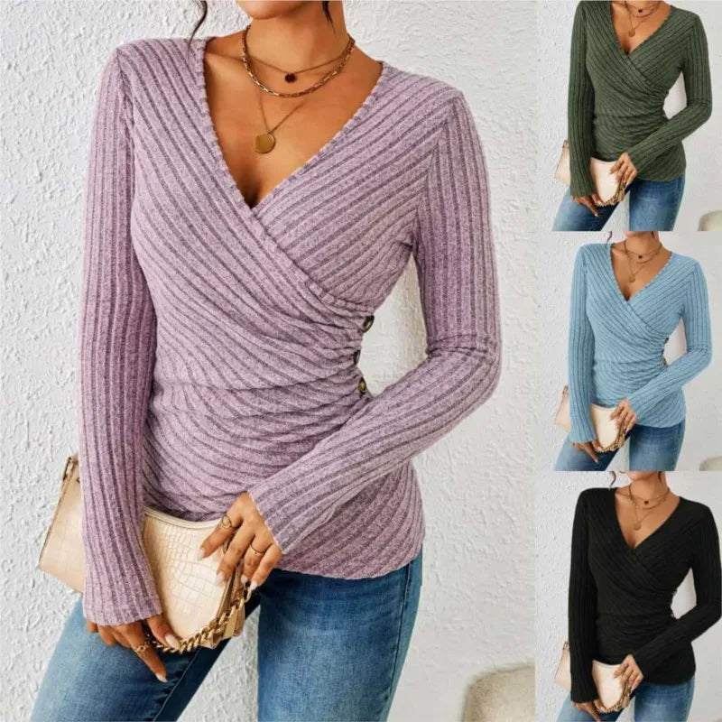 Belinda™ | Cozy Wrap Top