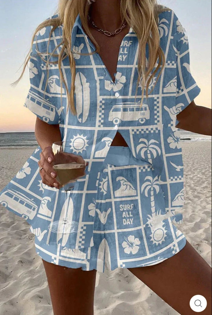 Eloise™ | Playful Summer Print Co-Ord Set